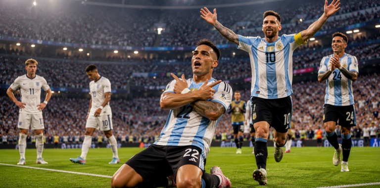 Argentina Beat England 2-1 to Reach FIFA World Cup 2026 Final