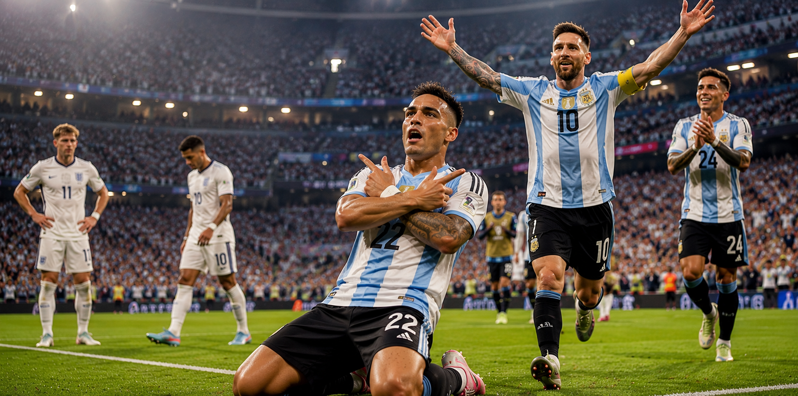 Argentina Beat England 2-1 to Reach FIFA World Cup 2026 Final