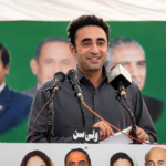 Bilawal Bhutto-Zardari addresses a public gathering ahead of the Azad Jammu and Kashmir elections.