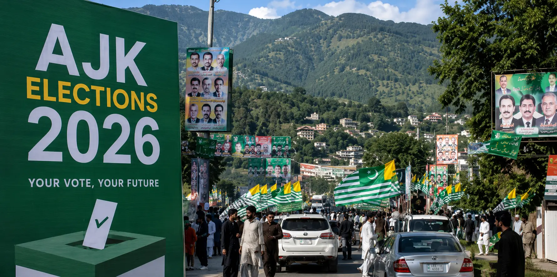 AJK Elections 2026: Parties Intensify Campaigns Ahead of Three-Phase Polls