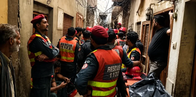 Eight Killed in Harbanspura Roof Collapse as Rescue Operation Concludes