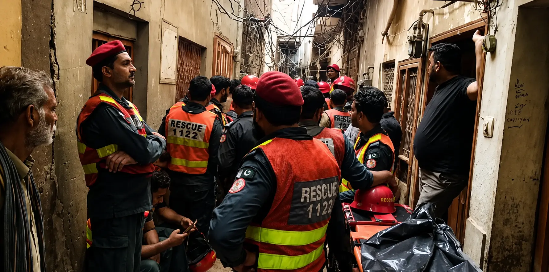 Eight Killed in Harbanspura Roof Collapse as Rescue Operation Concludes