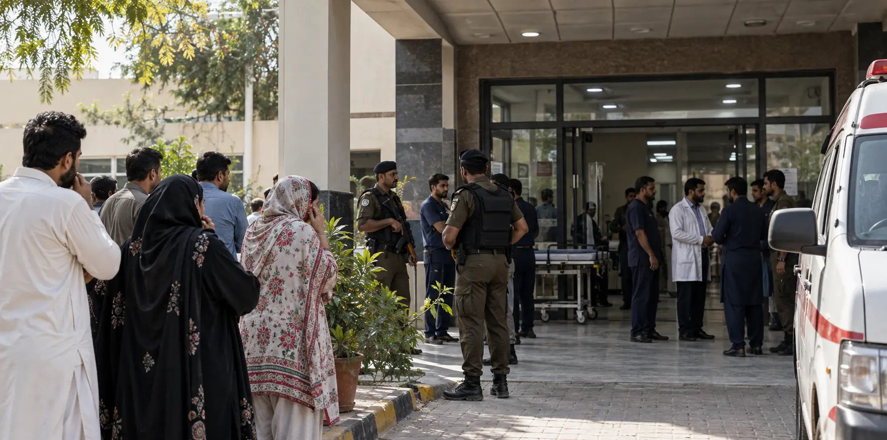 A private hospital in Pakpattan where a 28-year-old patient died during surgery, prompting an official inquiry.