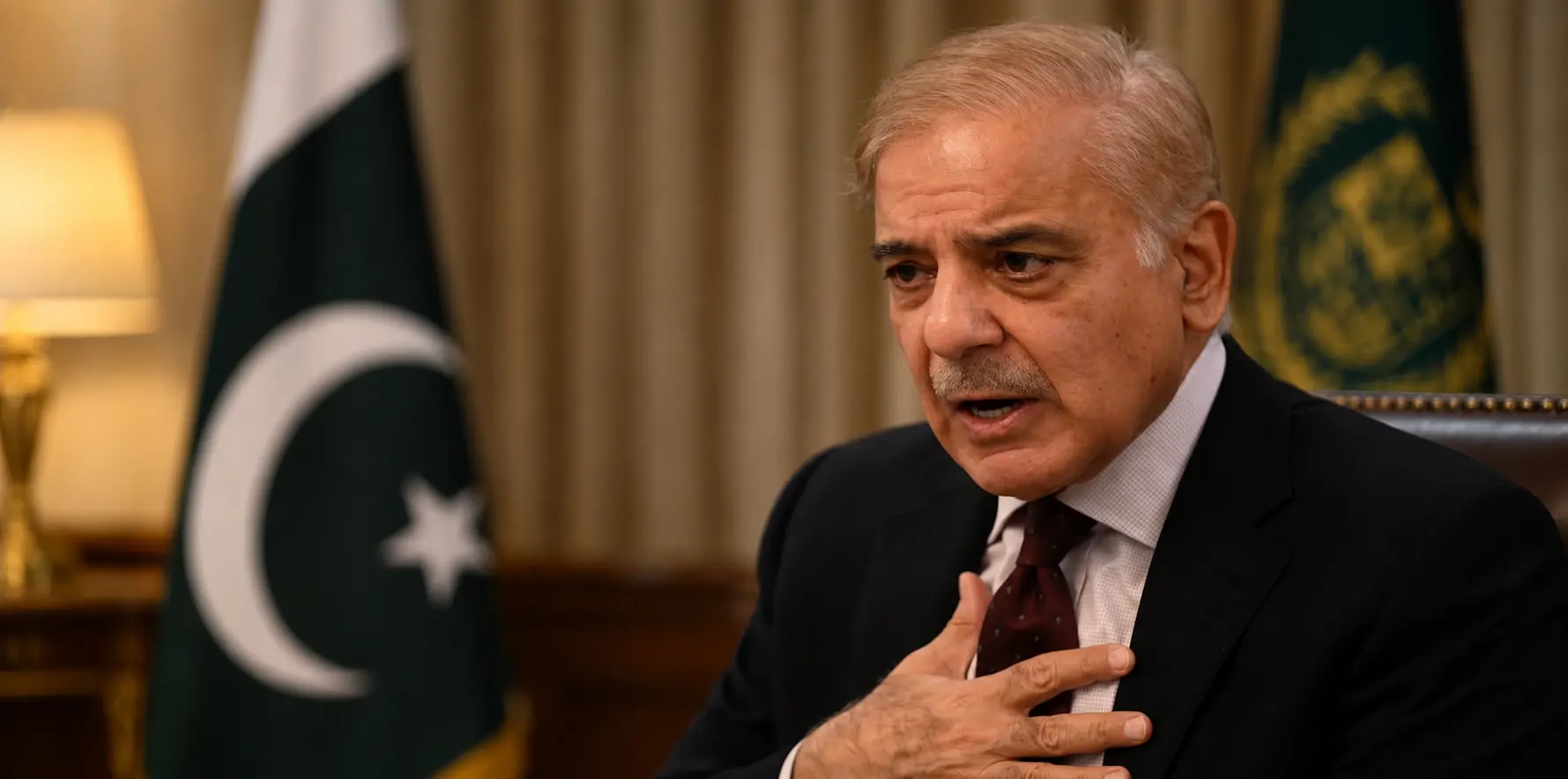 Prime Minister Shehbaz Sharif condemns the attempted Houthi drone attack near Makkah and reaffirms Pakistan’s support for Saudi Arabia.
